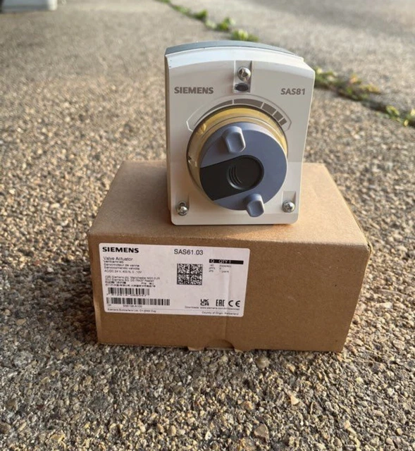SAS81.00/SI SIEMENS – : Servomoteur 400N 5.5mm 3pts 120s 24Vac/Vcc - SIEMENS : SAS81.00