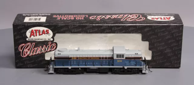 Atlas 8455 HO Scale Central of Georgia Alco RS3 Diesel Locomotive #109 LN/Box