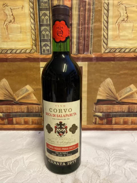 Vino 1977 Corvo Duca Di Salaparuta 72cl 12,3%