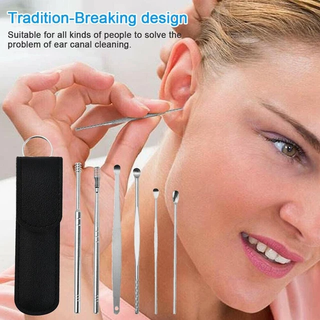 Durable Oreille Cire Earpick High-Precision Indolore Portable Enlèvement Outils