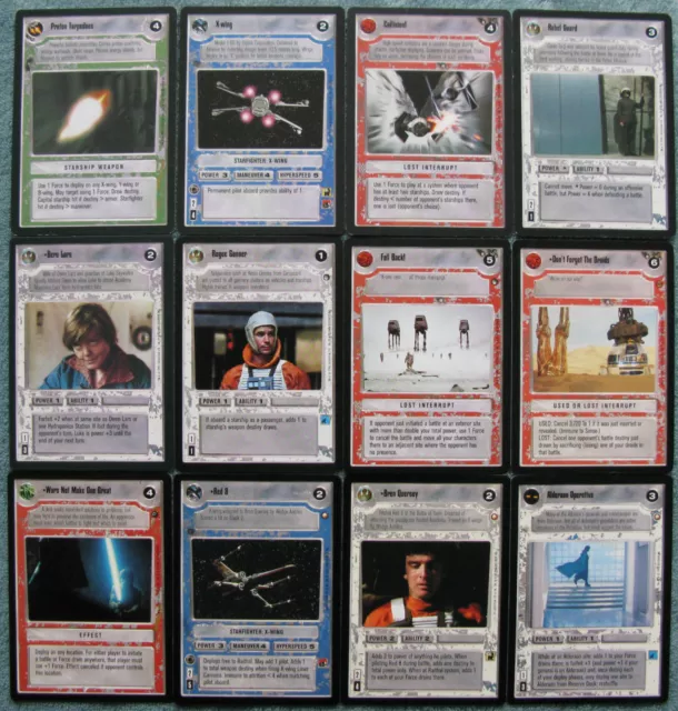 Star Wars CCG Bulk lot of 160 Cards