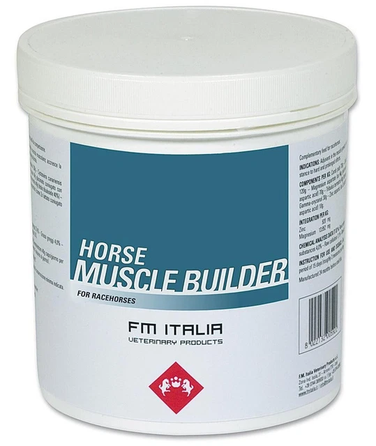 HORSE MUSCLE BUILDER mangime complementare coadiuvante nel fisiologico