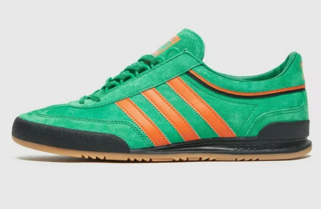 ADIDAS ORIGINALS ATLANTIC MKII verde camoscio e righe arancioni