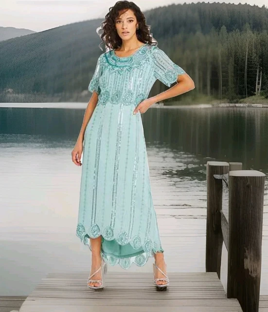 Joanna hope beaded layer dress online
