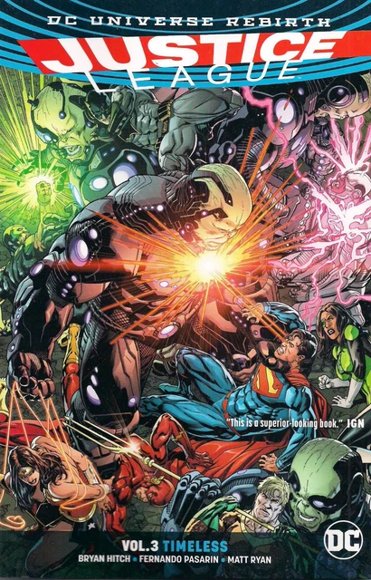 Justice League TPB Rebirth Volume 3 Timeless Softcover Graphic Novel