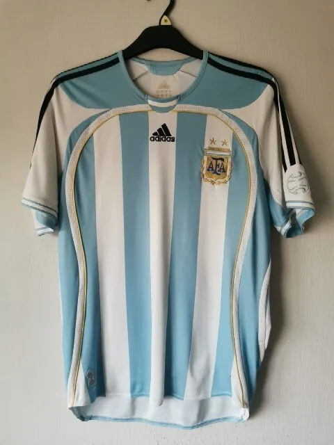 Argentina Home Football Shirt Mens Medium Authentic