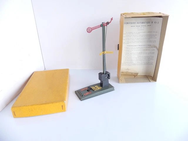 Aiguillage Droit Train électrique JEP échelle 0 - Voie Droite - Années 60 - Testé Et Fonctionnel - Occasion