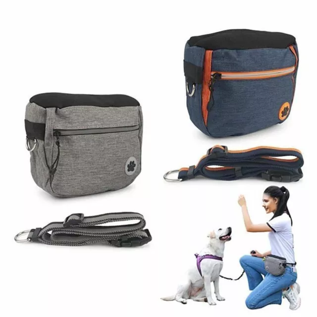 Cloth Portable Pet Training Bag Training Waist Bag Pet Snack Bag Dog Snack