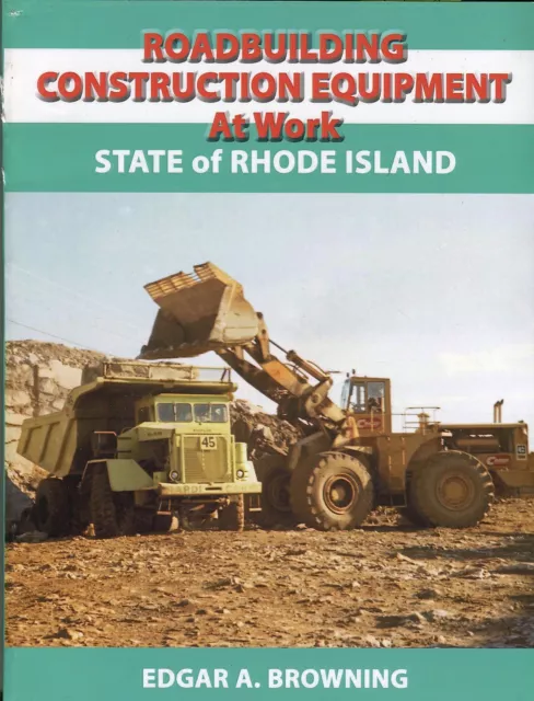 Roadbuilding Construction Equipment at Work State of Rhode Island