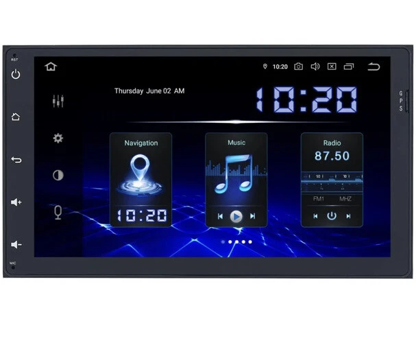 Dasaita 9" Android 10.0 Bluetooth Head Unit for Toyota Tacoma Corolla Sienna ...