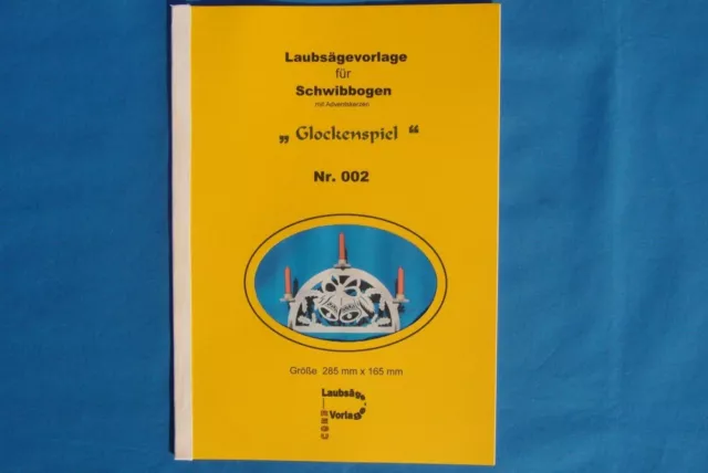 SCHWIBBOGEN / REGU - Laubsägevorlage  "Glockenspiel" Nr.002 - einfache Vorlage - 3