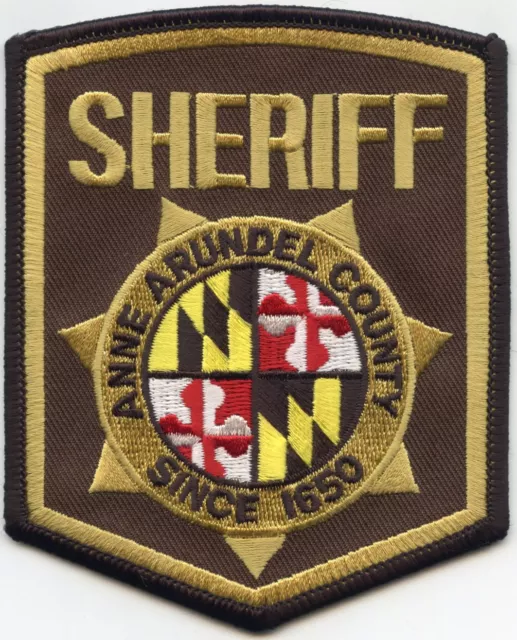 Anne Arundel County Maryland Md Sheriff Police Patch