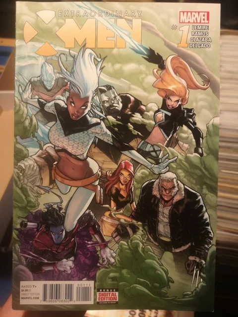 MARVEL COMICS EXTRAORDINARY X-MEN #1 JANUARY 2016 1ST PRINT Good Condition Comic
