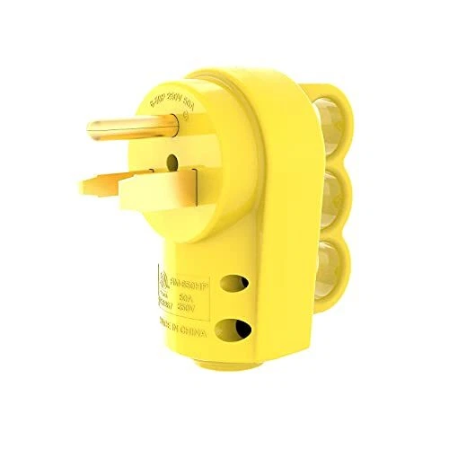 250 Volt Male Plug RVGUARD NEMA 6-30P/6-50P 30/50 Amp 6-30P/6-50P Welder Replace