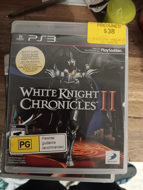 White Knight Chronicles II 2 - PS3 Playstation 3 AUS PAL - Complete with Manual