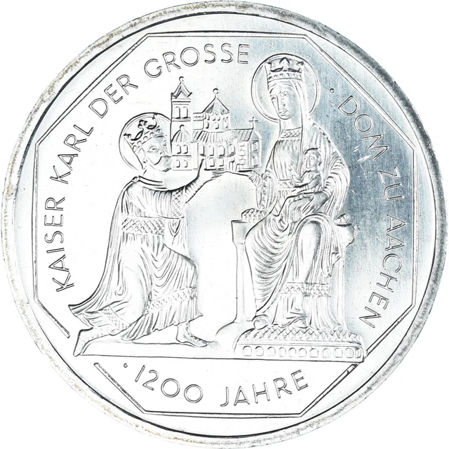 [#1141576] Coin, GERMANY - FEDERAL REPUBLIC, 10 Mark, 2000, Karlsruhe, 1200th An
