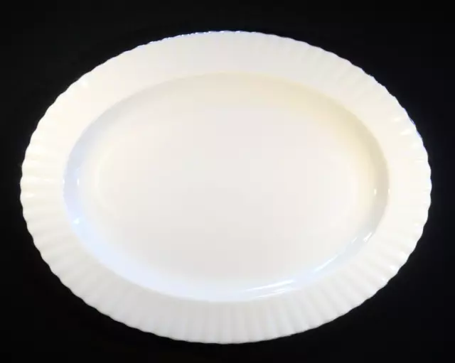 Beautiful Royal Albert Chantilly Platinum Extra Large Oval Platter