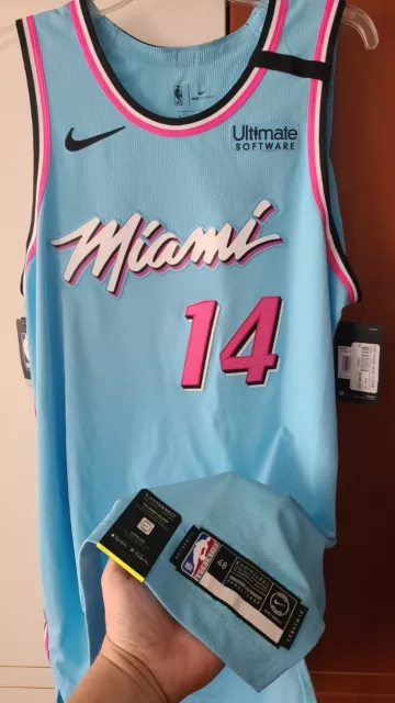 TYLER HERRO #14 Miami Heat Vice Versa City Edition Jersey Pink