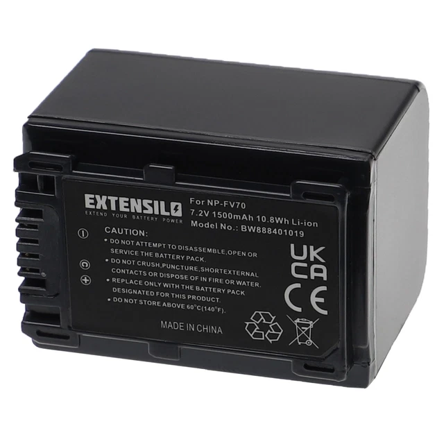 vhbw 1x batteria compatibile con Sony HDR Serie HDR-CX105E