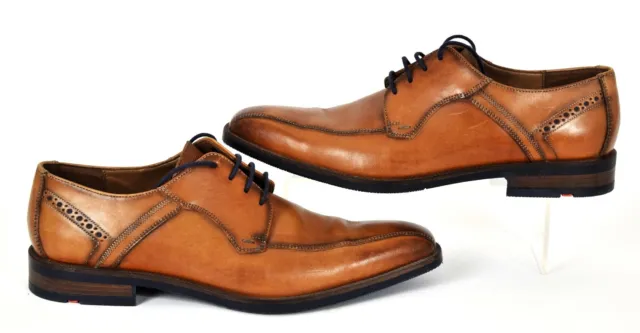 Lloyd Nadir Herrenschuhe Business Freizeit Gr 44 bzw 9,5 braun brandy Leder  TOP