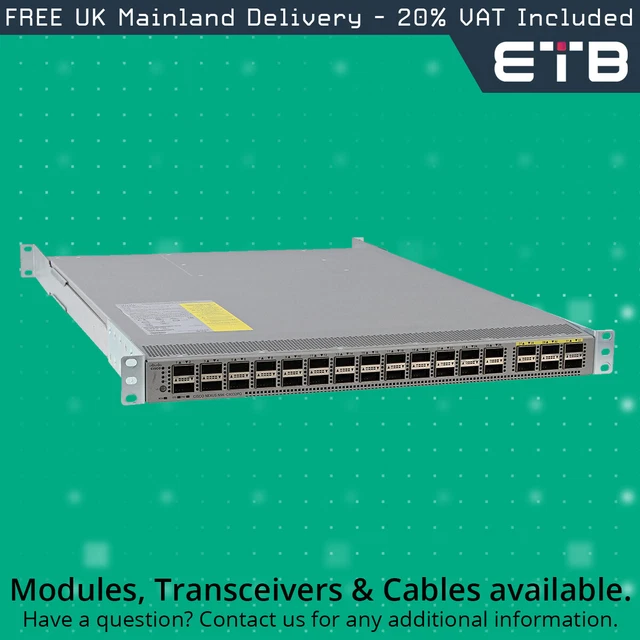 Cisco N9K-C9332PQ Nexus 9000 Switches Price in Dubai, UAE. Best Cisco