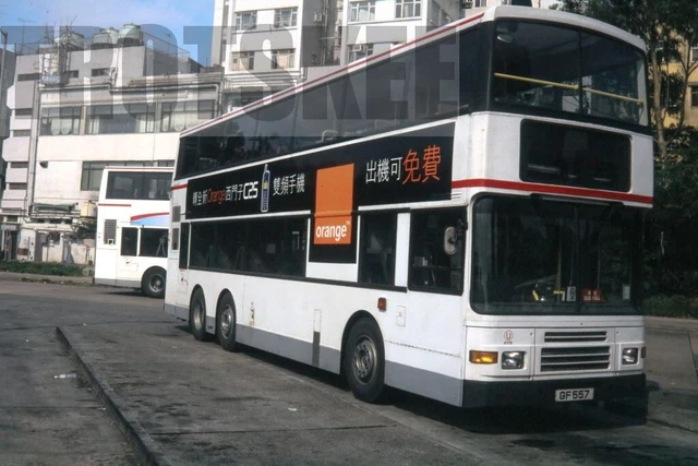 35MM SLIDE HONG KONG KMB Double Decker AV76 GF557 1999 Original £4.99 ...