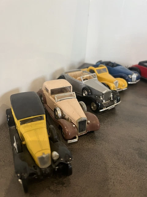 Lot De 6 Voitures Anciennes Clé Clément 1/43 - MATRA, FERRARI, PORSCHE - Plastique