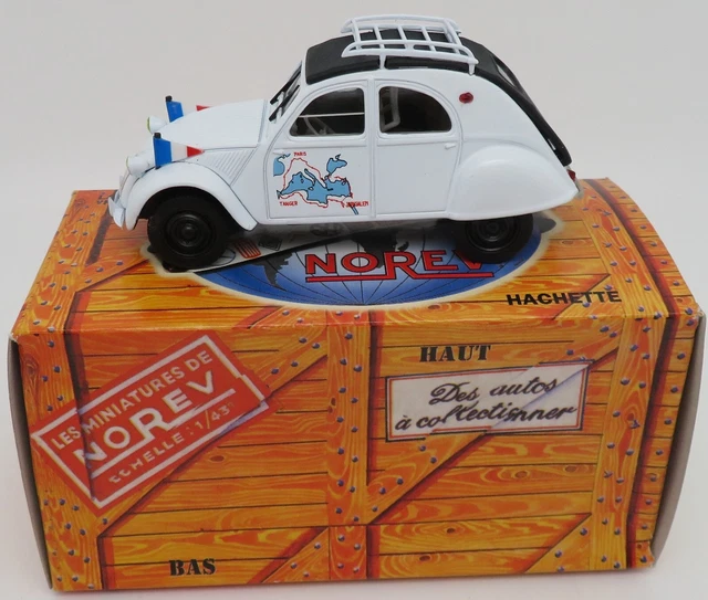 Micro Voiture Norev 1/86 - Citroën 2 CV AZ, Occasion Bon État
