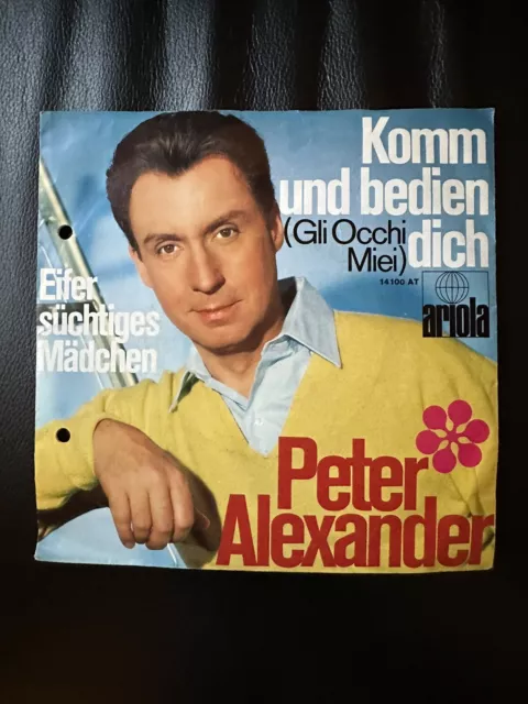 7" 1968 CV TOM JONES IN VG +++ ! PETER ALEXANDER : Komm und bedien Dich