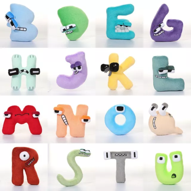 WA39N Interactive Alphabet Lore Russian Letter Plush Toy Engaging And  Educational For Children