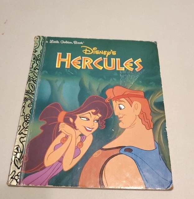 VINTAGE DISNEY'S HERCULES Little Golden Book First Edition 1997 1.99