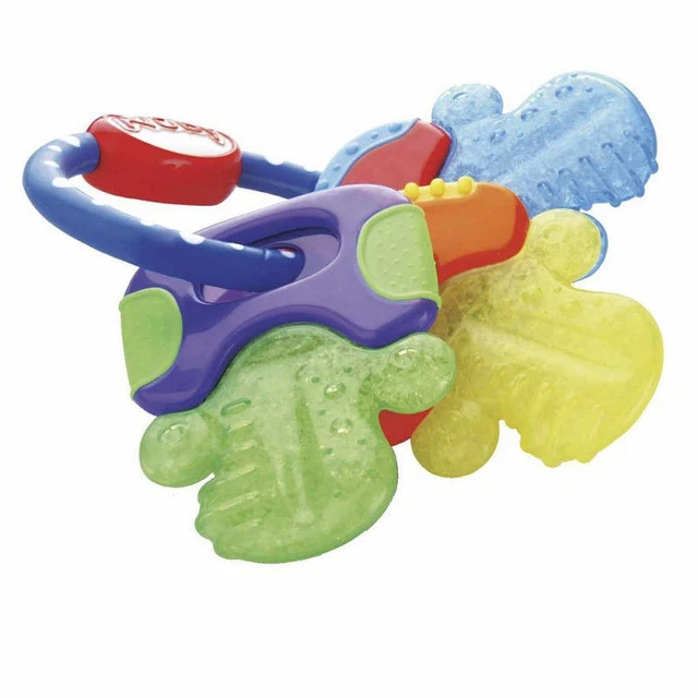 Anneau de dentition pour bébé Nûby Multicouleur Clés 7069