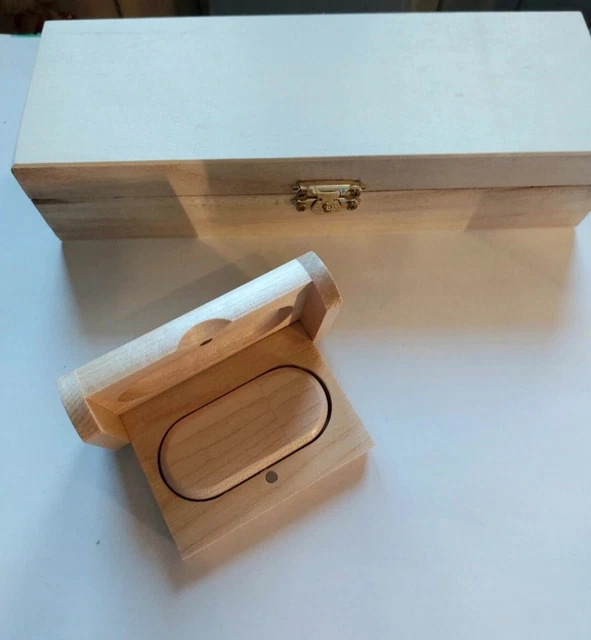 Artemio - Set Di 3 Scatoline Di Legno A Forma Di Oca, Beige, 10x8.5 Cm, Sagome Per Decorazione