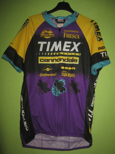 MAILLOT CYCLISTE SAECO VALLI & VALLI Cannondale maglia shirt jersey CIPOLLINI EUR 39,90 - FR