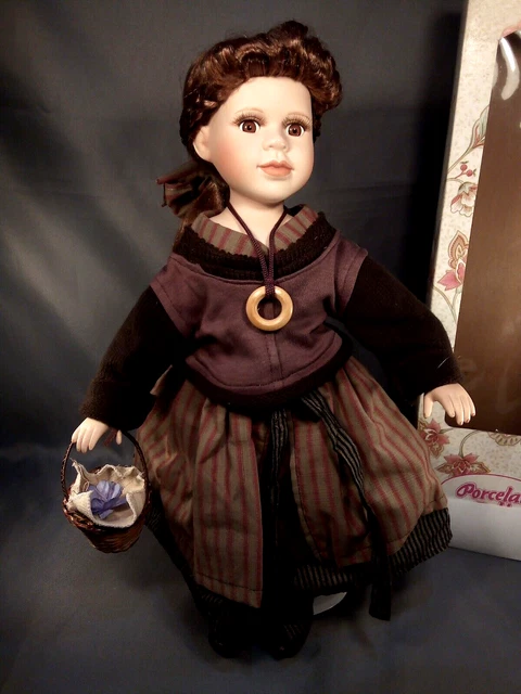 Porcelain Doll    " Jana " Porcelain doll   Collection   18  "-46 cm
