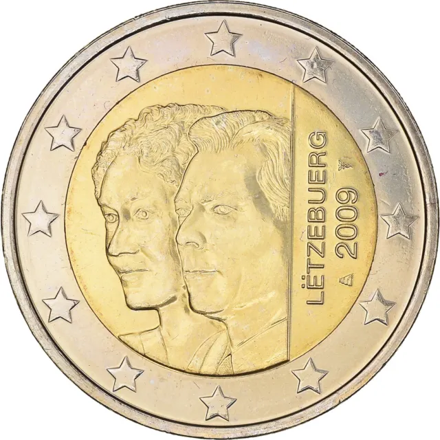 [#385525] Luxembourg, 2 Euro, 90th Anniversary of Grand Duchess Charlotte, 2009,