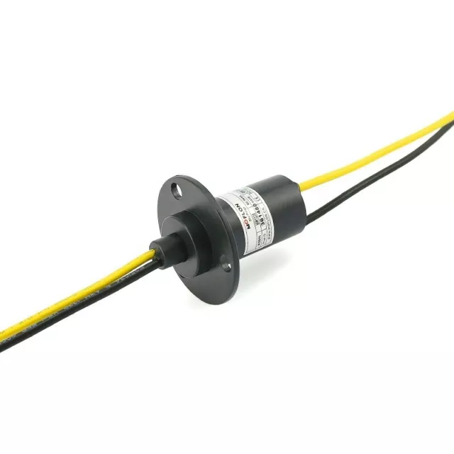 Reliable Slip Ring for Electrical Test Equipment 2 Rings 15A Low Noise