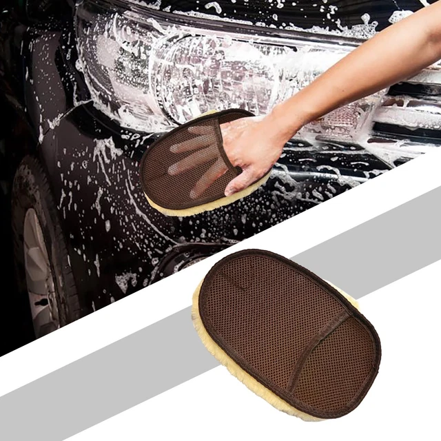 Car Wash Wool Gloves Car Supplies Cleaning Tools Car Wash Tools Household Wool