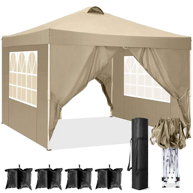 Pavillon 3x3m~3x6m Wasserdicht Faltpavillon PopUp Partyzelt Gartenzelt Partyzelt