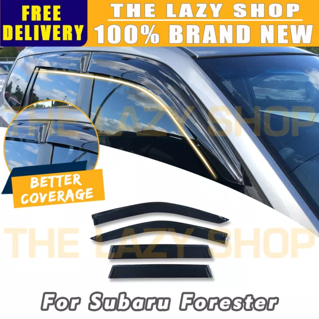 Weather shields Weathershields for Subaru Forester 2008-2012 Sun Visors