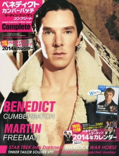 Magazine Book 2013.9 Benedict Cumberbatch & Martin Freeman Comple... form JP