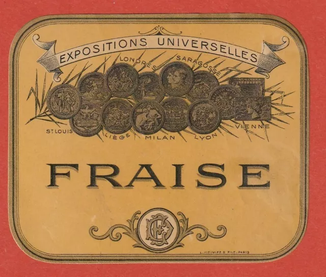 Etiquette - Efraise - Expositions Universelles