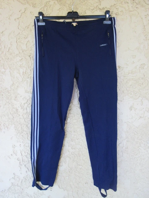 Pantalon Fuseau Vintage Années 70 Rouge - Style Training Oldschool - Taille XS/S
