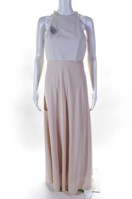 Jill Jill Stuart Womens Powder Pop-Over Gown Size 2 12246072