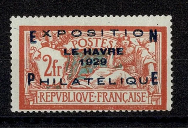 FRANCE STAMP TIMBRE N° 257A " MERSON EXPOSITION HAVRE 1929 " NEUF x A VOIR W977