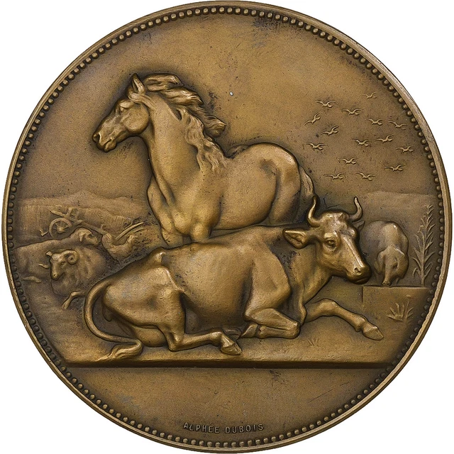 File:Médaille ARGENT VERMEIL. Horticulture Gironde 1926. Graveur Alphée DUBOIS