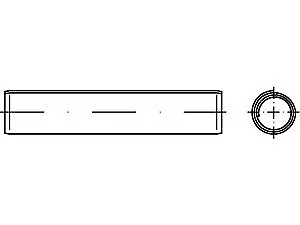 250 x CAB FASTENING Spiral-Spannstifte, schwere Ausführung DIN 7344 Federstahl 6