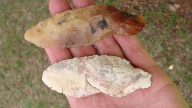 2 Large Rail Ding THONOTOSASSA Georgia Florida Arrowhead ~53~