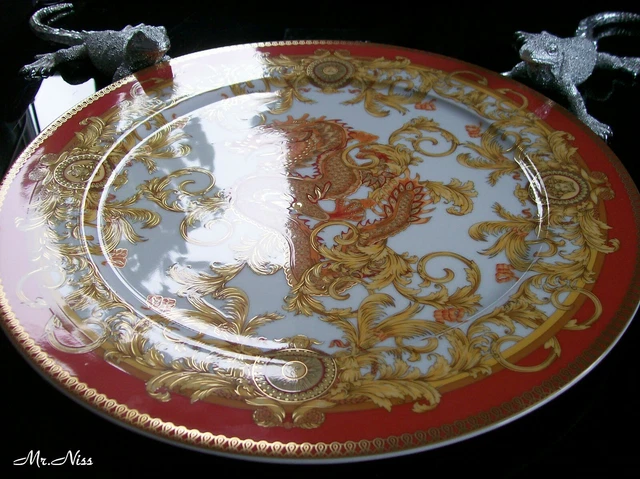 Rosenthal Versace Asian Dream Platzteller 33 cm **1 A NEUWARE**