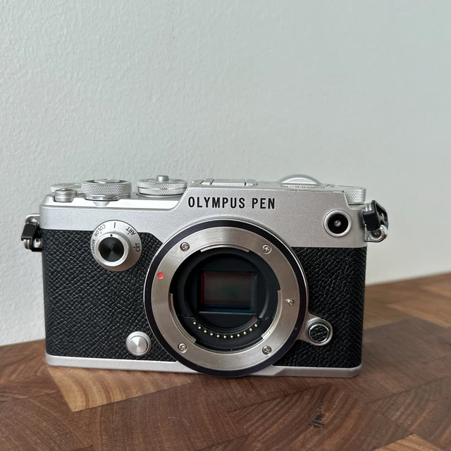 Olympus PEN-F 20.3MP Mirrorless Digital Camera Body Silver 【Shutter count:4771】